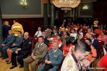 Telde se congratula de la concesión a Protección Civil de la Medalla al Mérito (Foto Francisco Javier Santana)